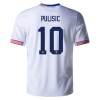 Camiseta de fútbol Estados Unidos Pulisic 10 Primera Equipación 2024 - Hombre